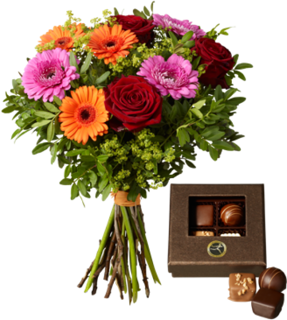 Pleasurable With Chocolate - Bouquet (800x800)