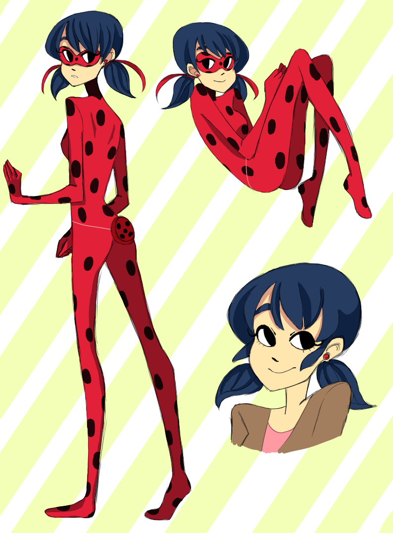 “ladybug Sketches - Cartoon (794x1077)