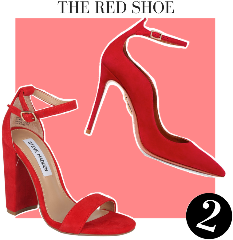 Nothing Makes Heads Turn Quite Like A Red Dress - Basic Pump (800x800)