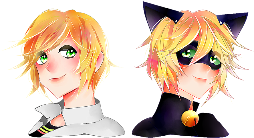 Ladybug And Cat Noir - Cartoon (1024x606)