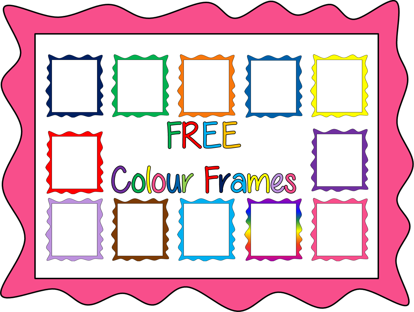 15 Free Commercial Use Frames - Color (1394x1051)