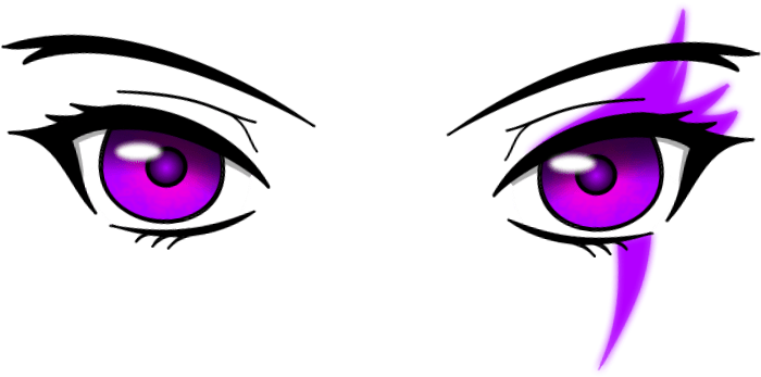 Ojos Anime Png (1000x450)