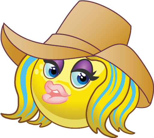 Cowboy Emojis (512x512)