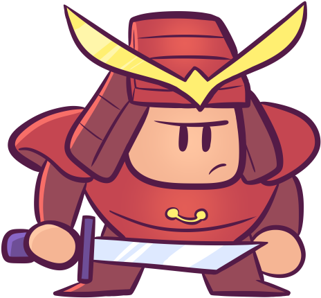 Samurai Chibi Small - Samurai (500x500)