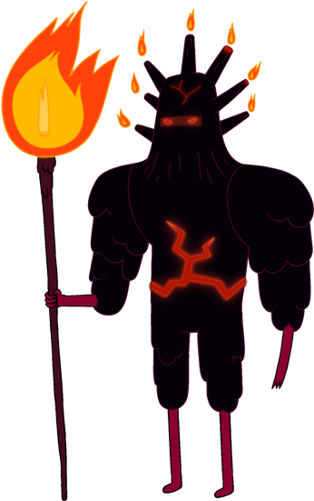 Flame Guards - Adventure Time Flame Knight (346x551)
