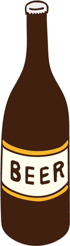 Bottled Beer - Clip Art (842x842)
