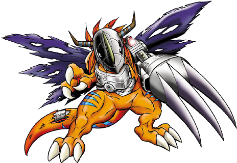 Agumon X - 機械 暴 龍 獸 (500x346)