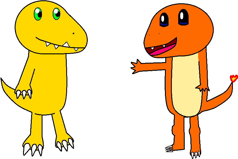Agumon - Cartoon (849x579)