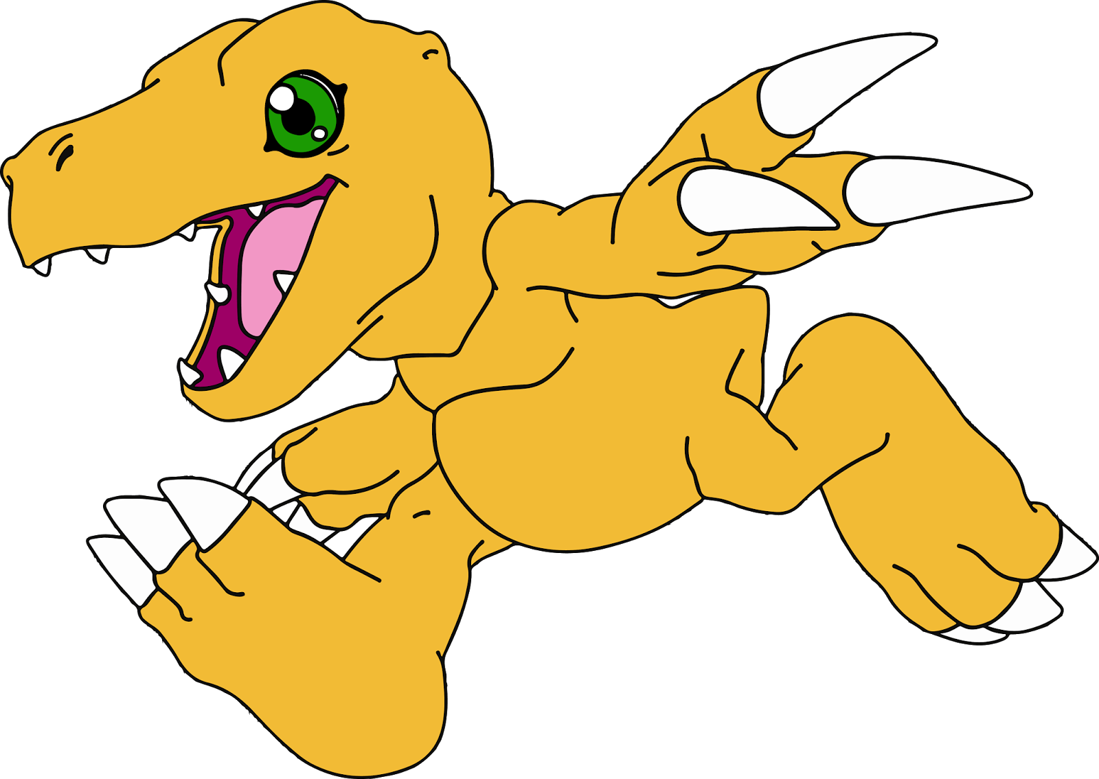 Agumon Originale - Digimon (1600x1134)