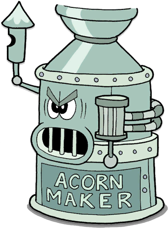 Acorn Maker - Cuphead Wiki Acorn Maker (362x499)