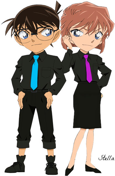 Clipart Detektif Conan - Rendering (640x643)