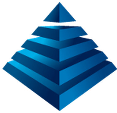 Pyramid Chart - Clip Art (408x399)
