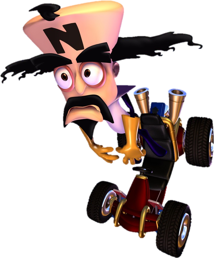 Crash Team Racing - Crash Team Racing Cortex (736x900)