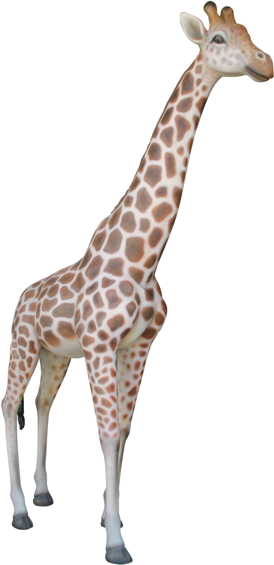 Comic Giraffe - Giraffe (597x1200)