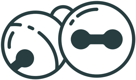 Sleighbell Stroke Icon - Circle (512x512)