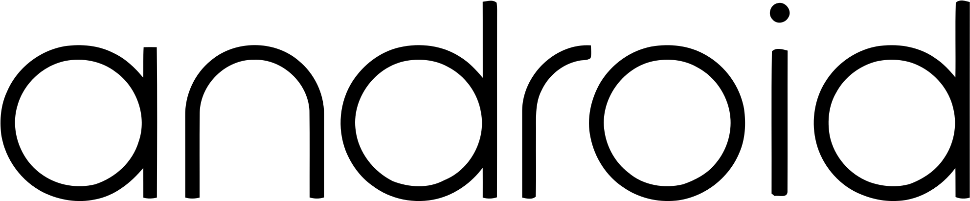 Android Logo Png - Android Lollipop (2000x422)