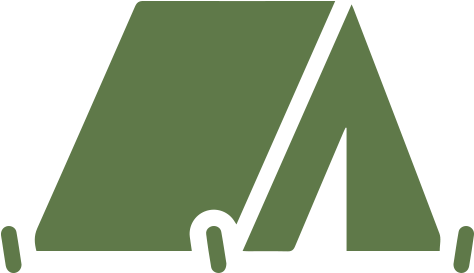 Tent Home Icon - Sign (500x500)
