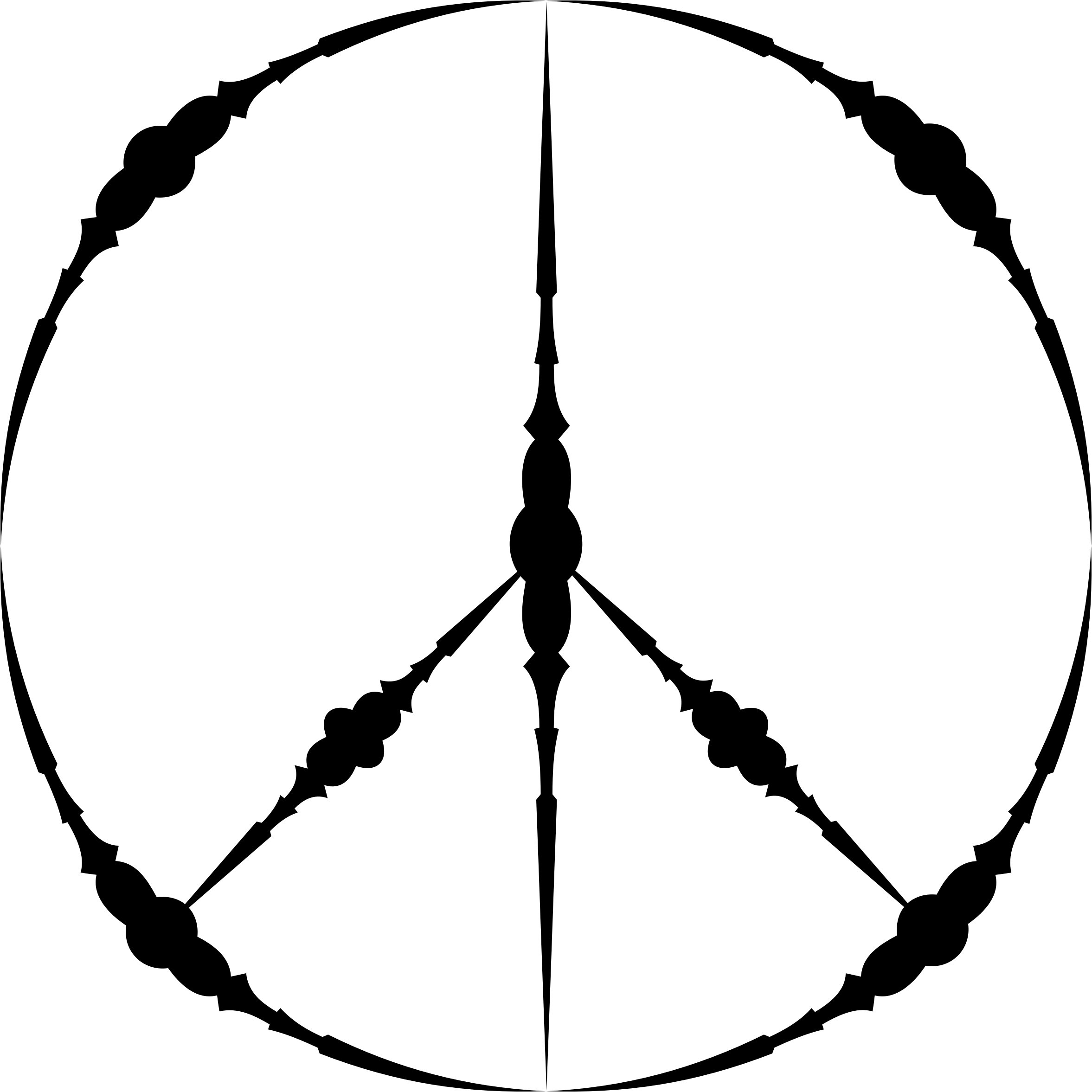 Big Image - Peace Signe Png (2354x2354)