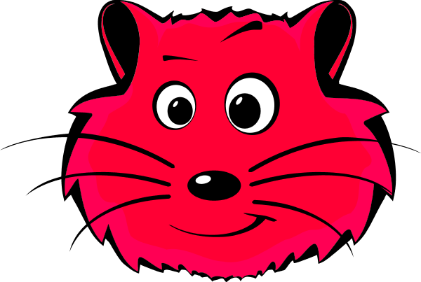 Hamster Face Clip Art - Hamster (600x403)