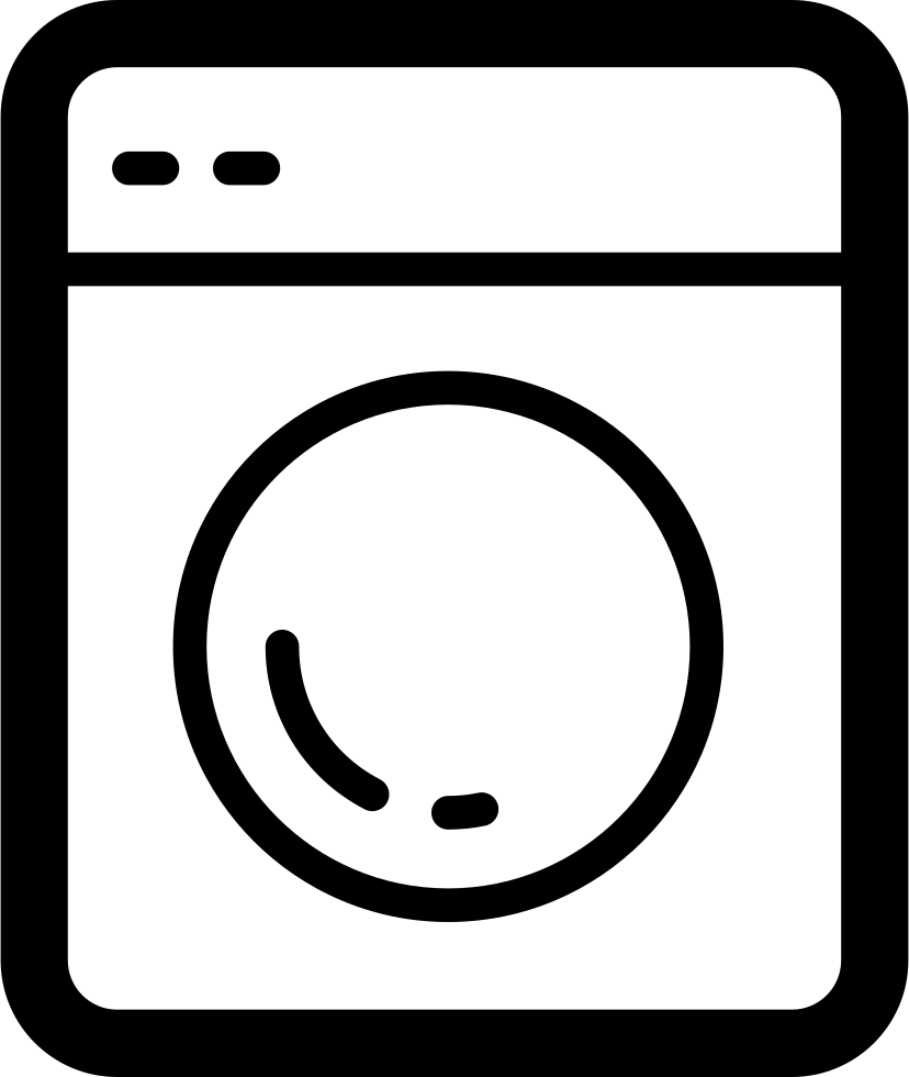 Sad Clipart Washing Machine - Circle (828x980)