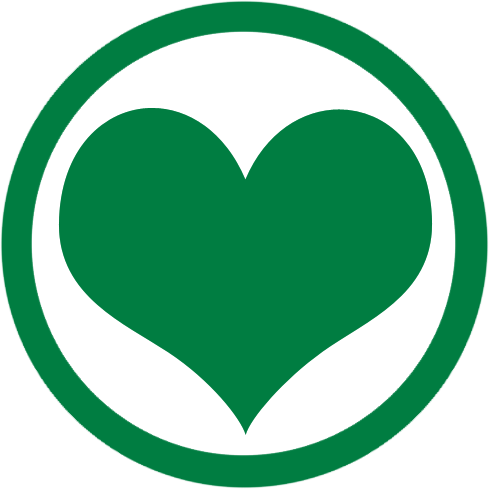 Green Heart In A Circle (489x489)
