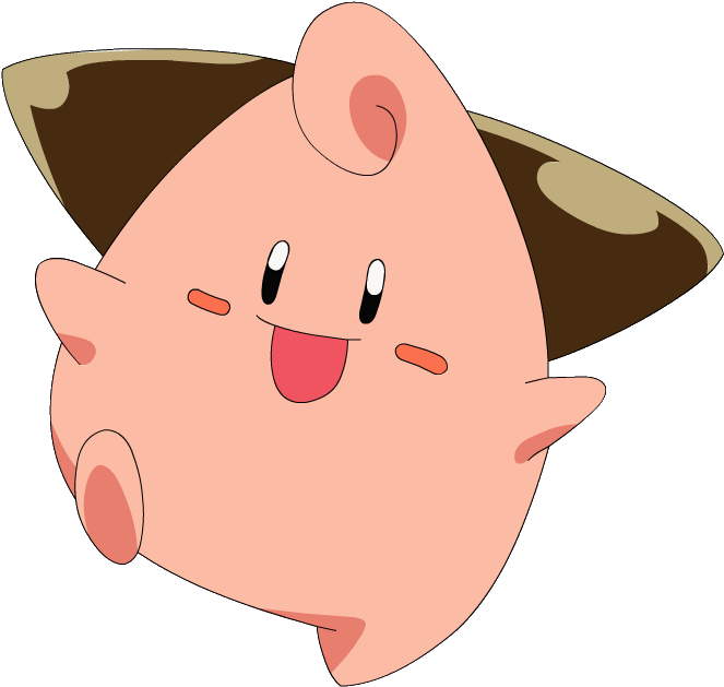 173cleffa Os Anime - Evolves Into Clefairy (669x669)