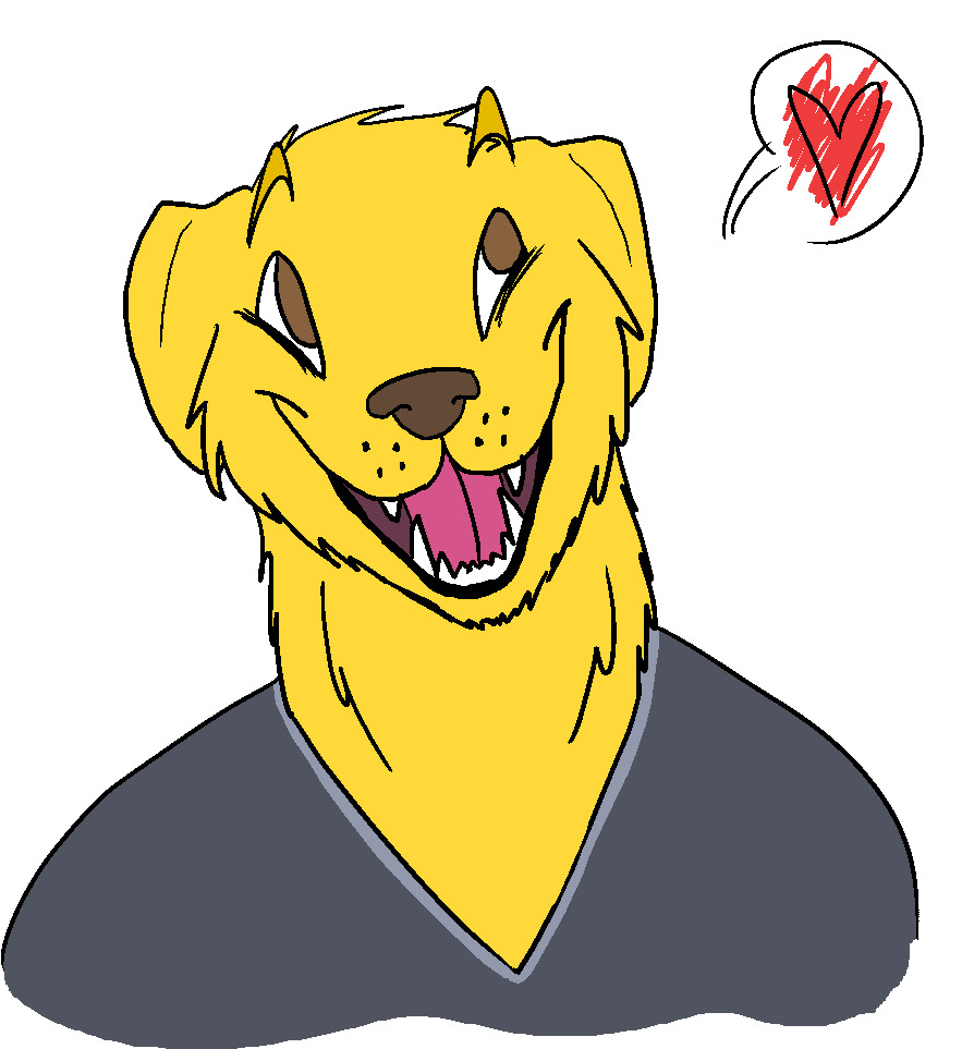 Mr - Peanutbutter - Cartoon (1000x1000)