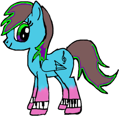 Fim- Treble Clef By Plaiddinosaur - Cartoon (900x413)