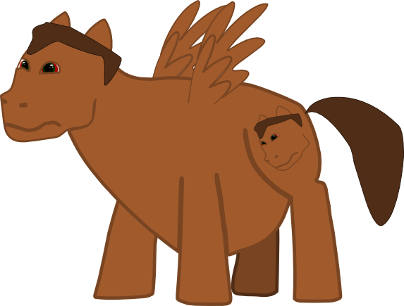 Potato Oc By Invictuscastar - Cartoon (573x435)