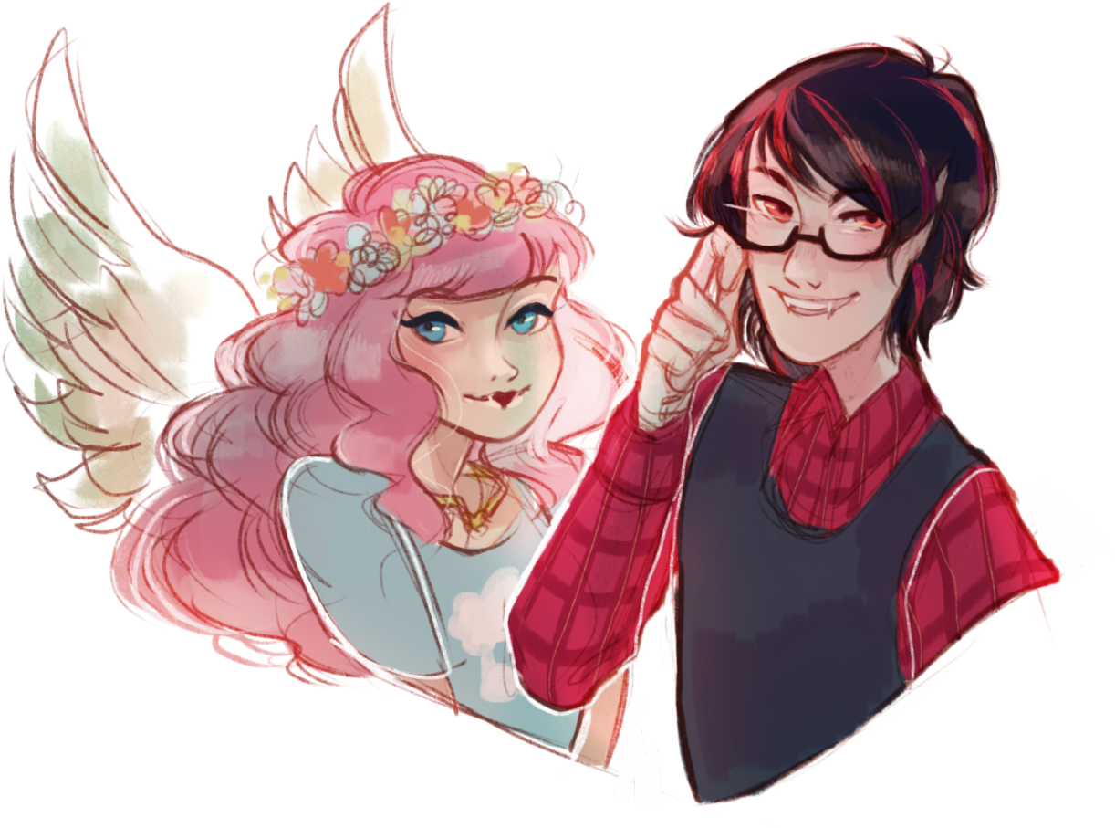 Cupid & Valentine - Monster High (1280x1005)