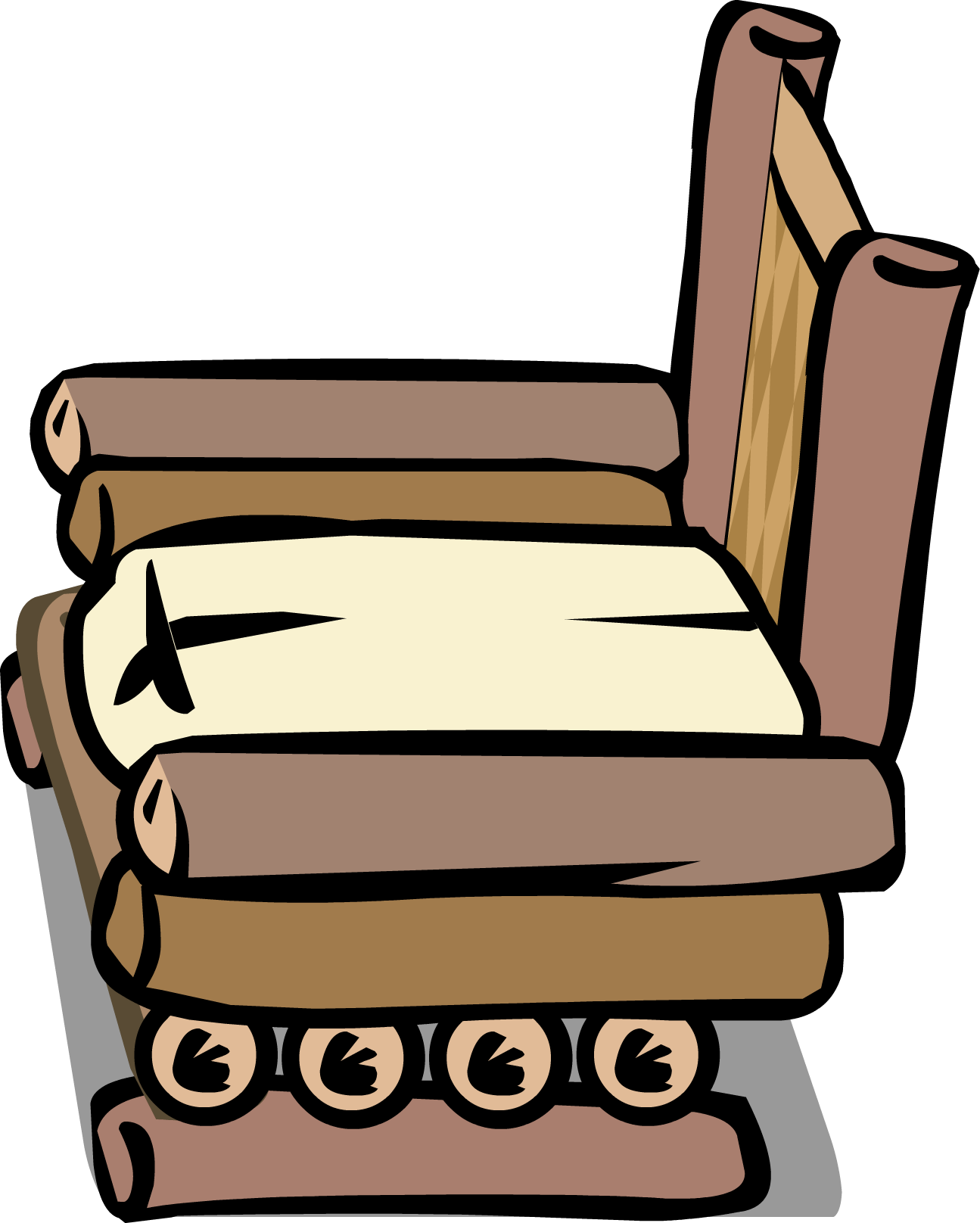 Bamboo Couch Sprite 003 - Bamboo (1295x1616)