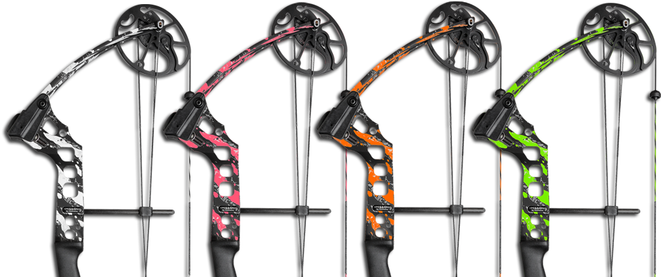 Mission Menace Splash Colors - Compound Bow (1007x446)