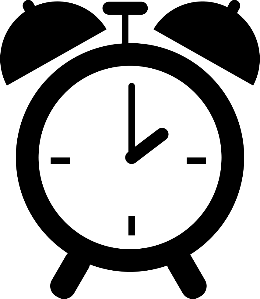 Bedroom Circular Alarm Clock Tool Comments - Будильник Вектор (854x980)