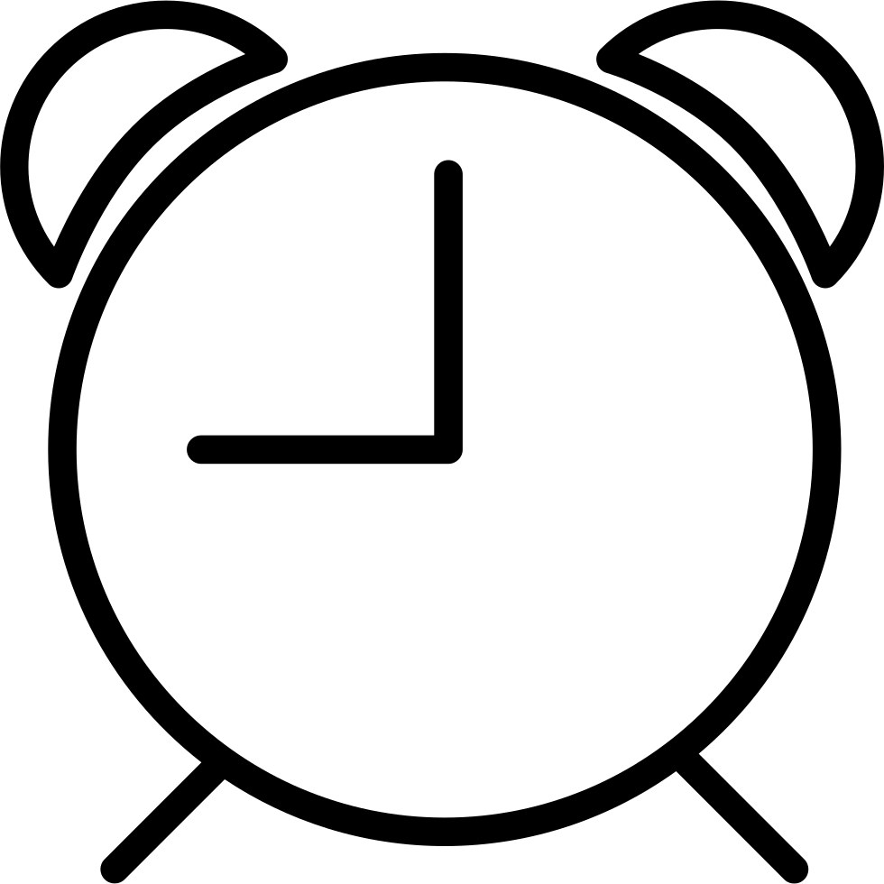 Alarm Clock Comments - Iphone Alarm Symbol (980x980)