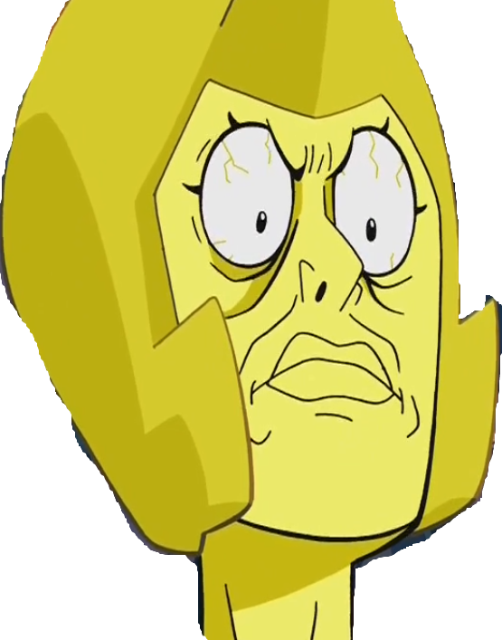 Yellow Diamond Face - Tagged (555x707)