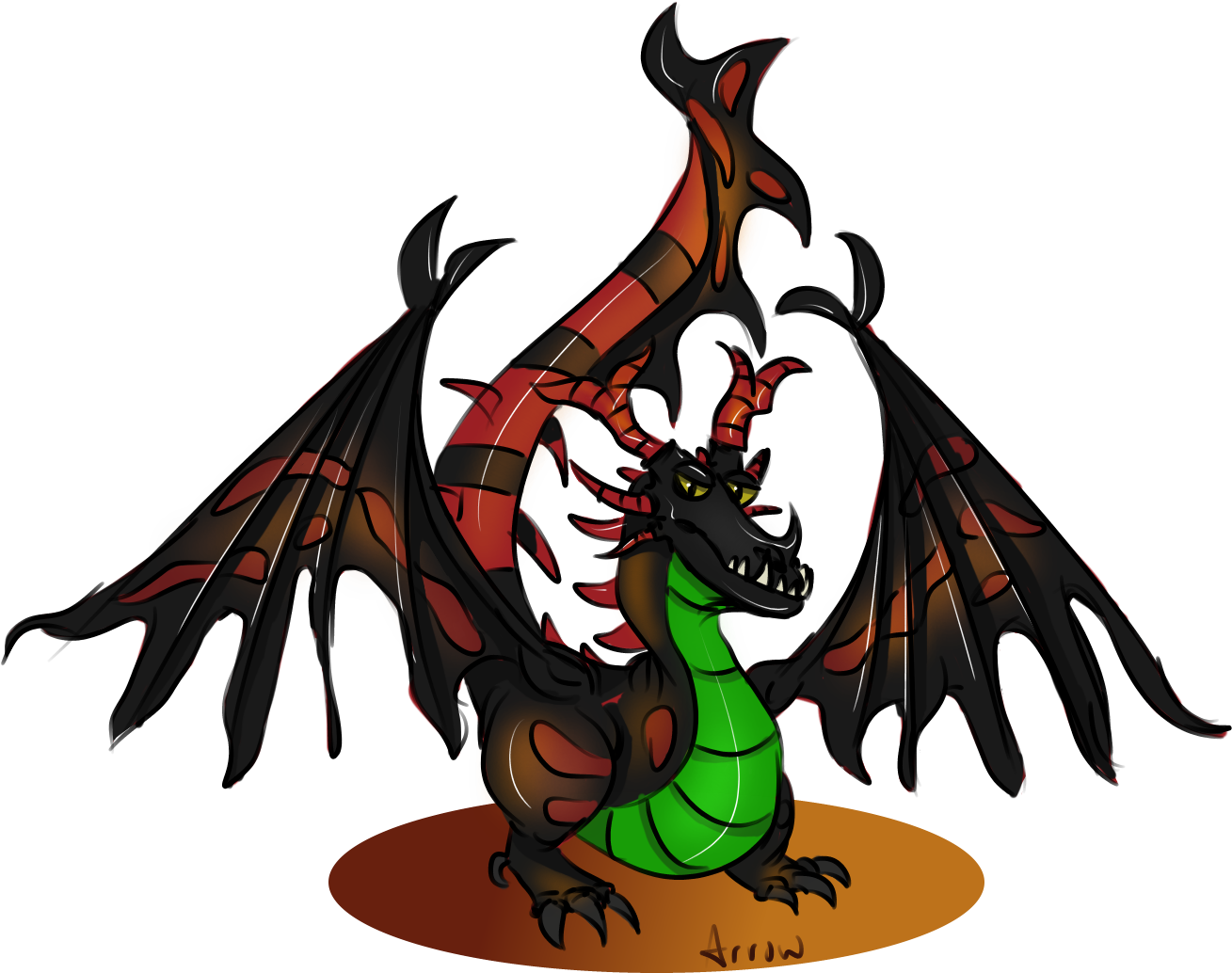 Dragon Clip Art - Dragon (1368x1063)