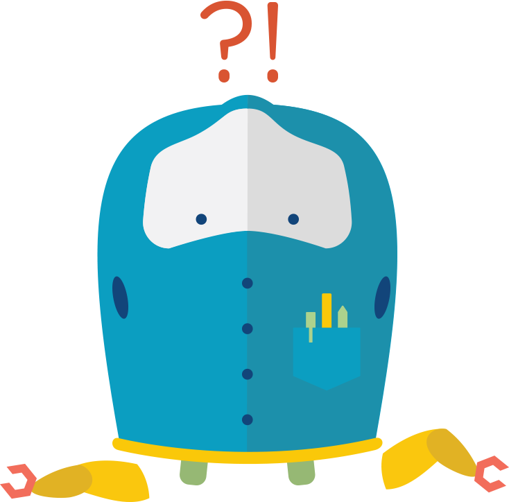 Stress Bot - Illustration (734x724)