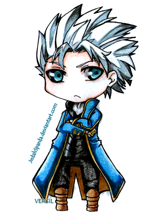 Chibi Verge By Jedaah - Cartoon (323x457)