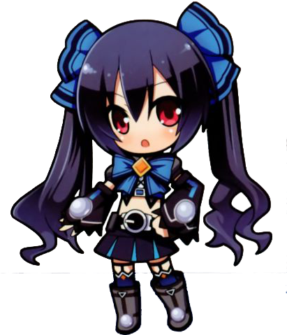 03 Noire Chibi - 超 次元 ゲイム ネプテューヌ ノワール (410x510)