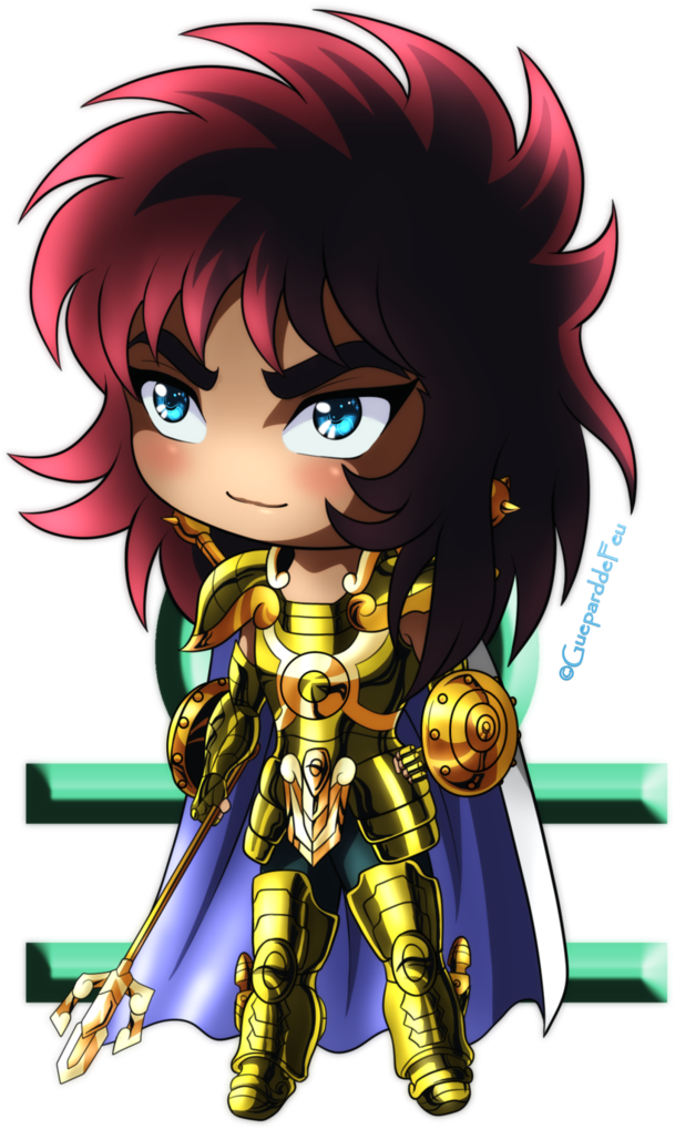 Chibi Libra Dohko By Gueparddefeu - Dohko De Libra Chibi (762x1048)