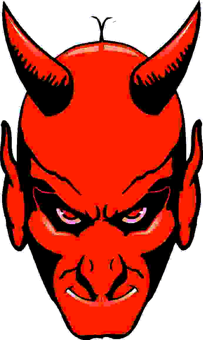 Cool Meaning Of Dream Devil - Devil Head Transparent (691x1153)