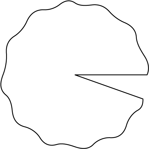 Printable Lily Pad Template - Pattern (550x712)