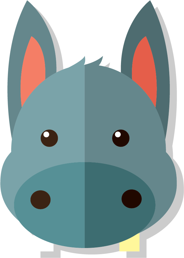 Per Mac Per Month Mule - Cartoon (1191x1191)