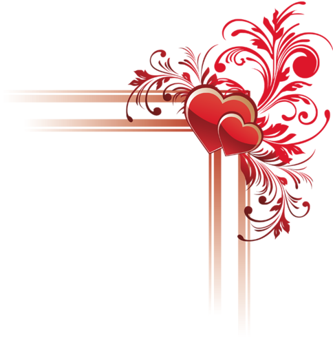 Flourish Border - Sms Love (487x500)