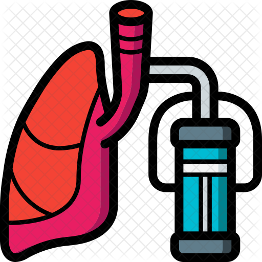 Artificial Lung Icon - Cybernetics (512x512)