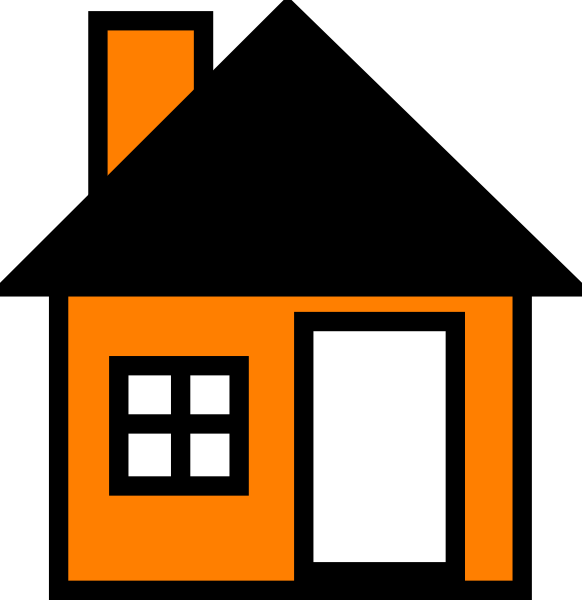 Clip Art House (582x600)