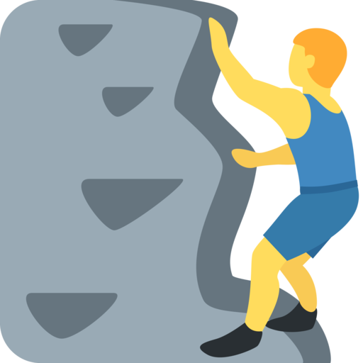 Twitter - Klettern Emoji (512x512)