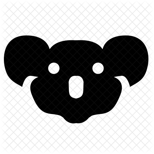 Koala Icon - Cartoon (512x512)