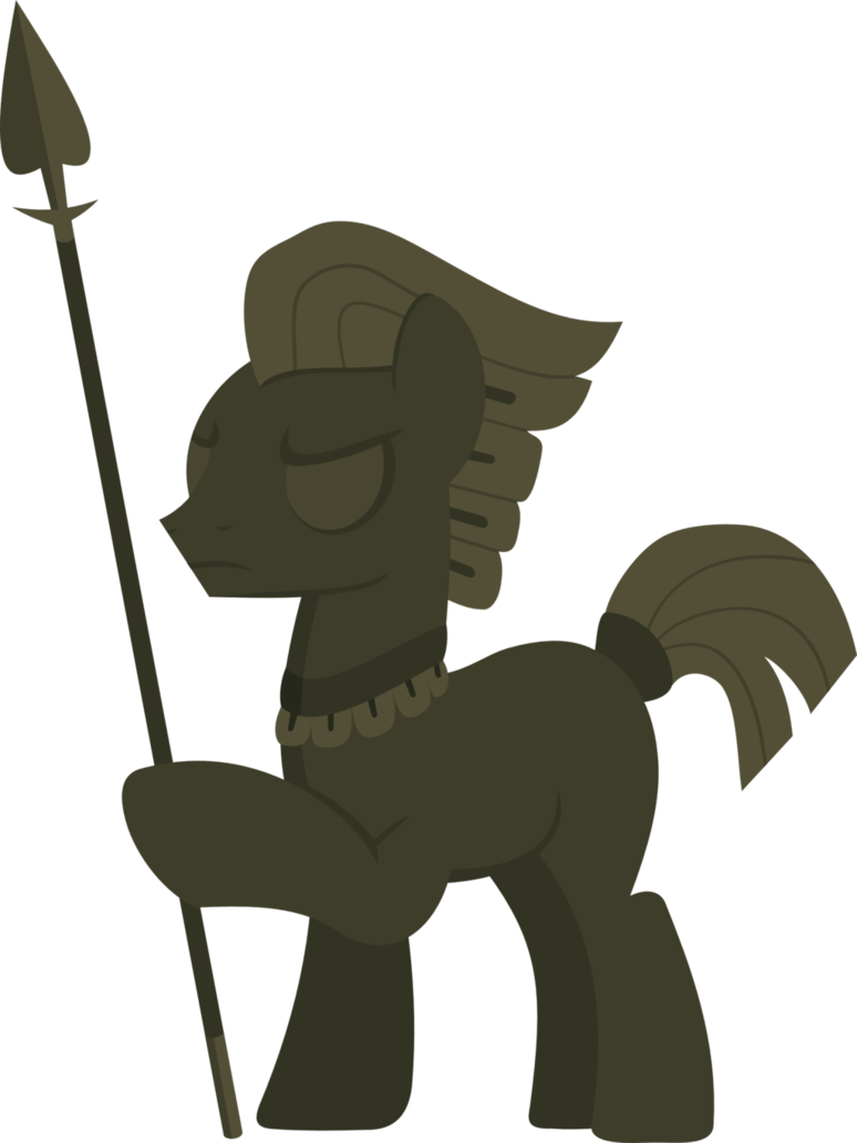 Mlp Statue By Matty4z - Cartoon (774x1033)