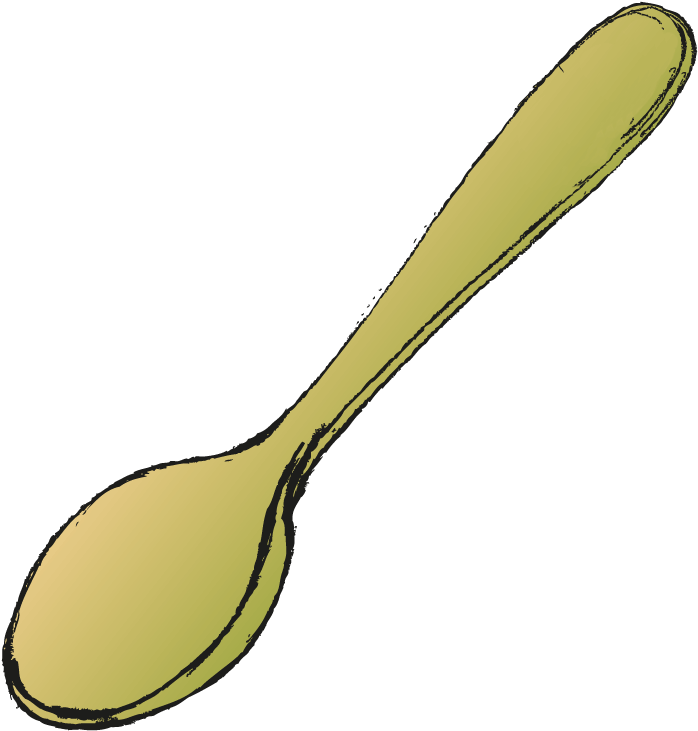 Bamboo Spoon - Bamboo Spoon (714x748)